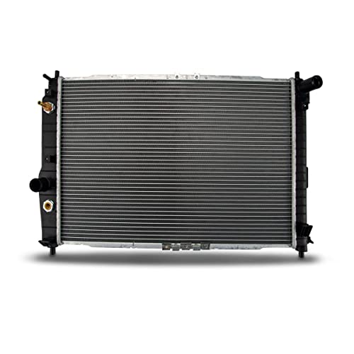 Image of PHILTOP CU2873 Radiator Replacement for Aveo, Aveo5 | Core Width 23-5 /8 inch fit for 2004-2008 Aveo 2007-2008 Aveo5 (23-5 /8 in. Between Tanks;w / A /C)