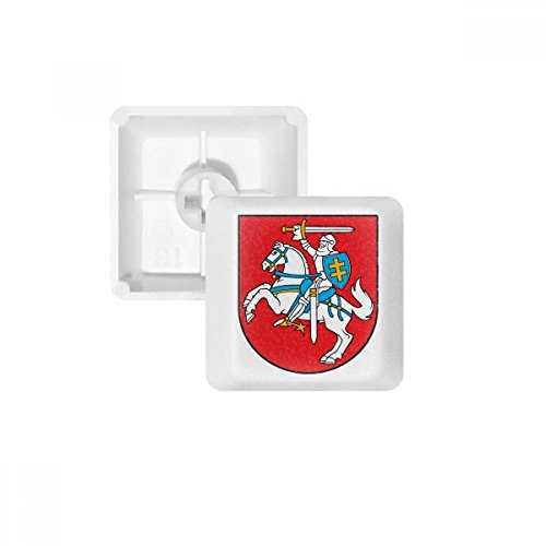 Teclas de Teclado Mecánico del Emblema de Lituania para tu Espacio de Trabajo