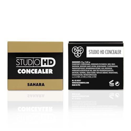 Image of PAC Studio HD Concealer Sahara | Lightweight Full Coverage | Non Drying Creamy Blendable Formula