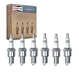 6 pc Champion 415 RN9YC Copper Plus Spark Plugs