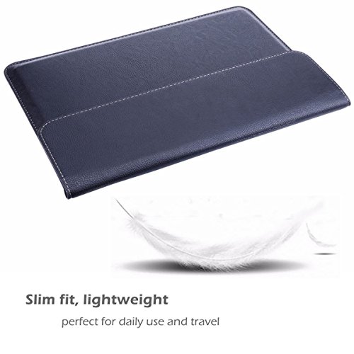 Megoo Leather Cover For Micosoft Surface Pro 3/4 12.3-Inch - Black #TOP5