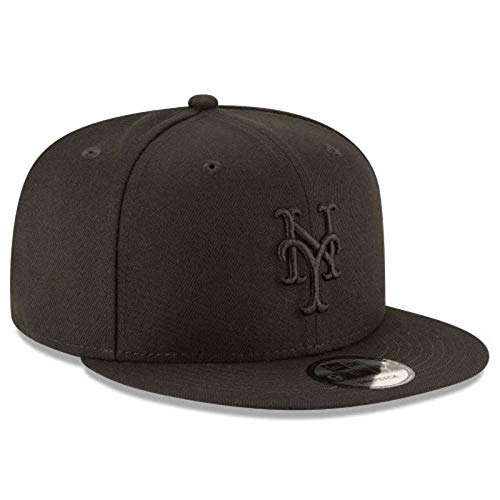 Gorra New York Mets MLB Snapback Ajustable Negra miniatura 3