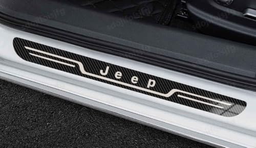 スバル車用ドアプロテクター2点セット サイドステッププロテクション レガシィ インプレッサ スポーツ フォレスター アウトバック B4 全シリーズ対応 ドアガード 保護ステッカー 傷防止 汚れ防止 傷防止プレート ペダル フロントシート,ジープ-???-?