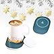 Kaffeewärmer, Tassenwärmer Getränkewärmer, Tassenwärmer, USB-Tassenwärmer, Becherwärmer, Elektrischer Kaffeewärmer, für Tee/Wasser/Milch Wärmeplatte, USB-Anschluss, Dunkelgrün
