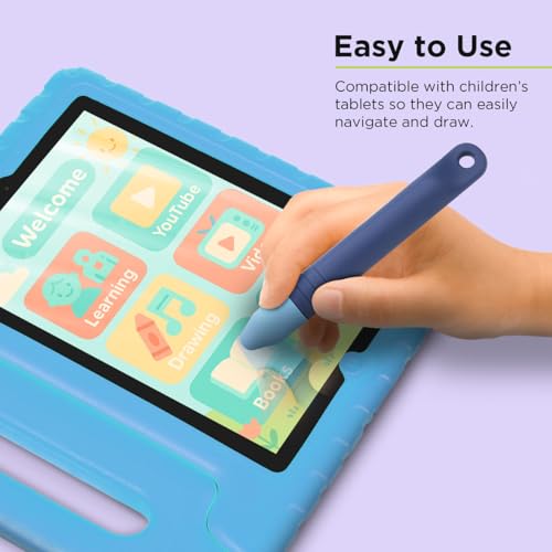 Stylet pour enfants avec sangle anti-perte compatible tablettes et iPad