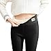 Lined Leggings for Women Pantalon Térmico para Mujer High Waisted Pants Thick Comfortable Warm Hiking Fleece Fashion Black Women Fleece Lined Leggings Dark Gray XXL