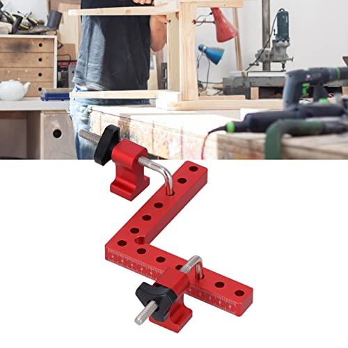 Fixation à angle droit 90° de 140 mm pour équerre de positionnement en menuiserie