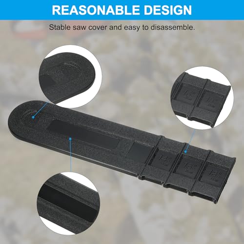 Housse pour guide de tronçonneuse 45,7 cm PATIKIL anti-coupure x2 - 4