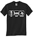 "EAT SLEEP PARKOUR" BLACK T SHIRT