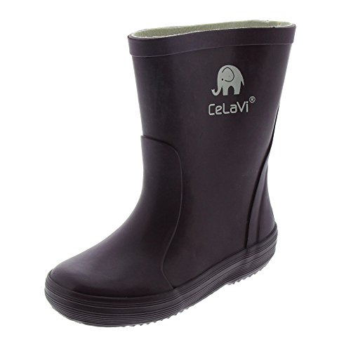 CeLaVi Bottes de Pluie pour Fille en Caoutchouc Rose