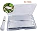 PinCute Aluminum Plant Labels, Metal Plant Tags, Tree ID Tags Durable & Waterproof Pot Label Tag Marker for Indoor Outdoor Gardening Nursery(50 Pack)