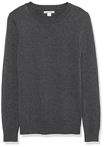 Image of Amazon Essentials Women's Lightweight Soft Crewneck Sweater, 100% Cotton, Plus