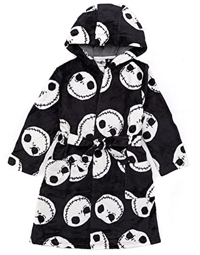 Disney The Nightmare Before Christmas Dressing Gown Kids Black Pjs Bathrobe 9-10 Years #TOP28