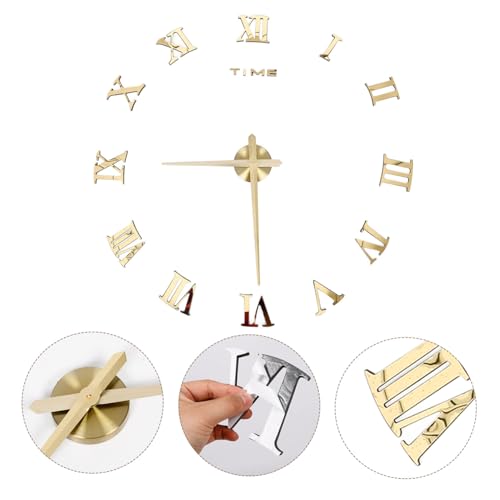Horloge acrylique haut de gamme au design moderne et épuré