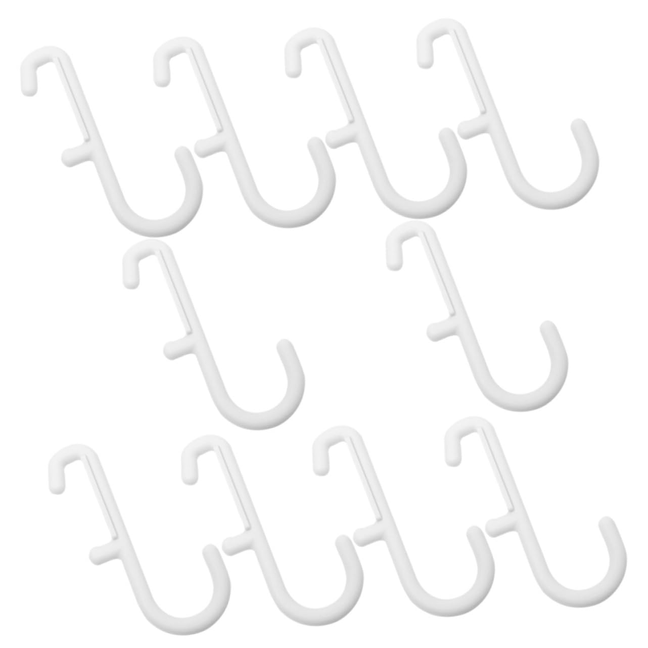 Alipis 1set Heavy Duty Hooks for Pegboard Versatile Storage for Home Garage Workshop Easy Installation for Jewelry Keys Tools and Kitchenware 10pcs