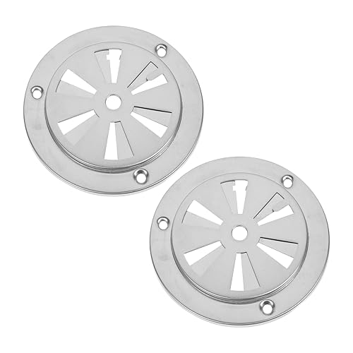 COLLBATH Stainless Steel Oven Air Vent 2pcs Dryer Vent Kit Heat Dissipation Hole for Drying Oven