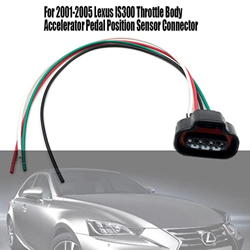 Throttle Body Accelerator Pedal Position Sensor Connector Compatible With Lexus Is300 2001-2005 #TOP1