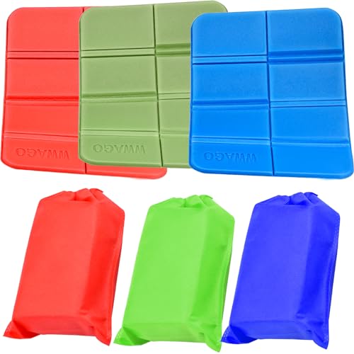 TDDL 3 Stück Faltbares Sitzkissen Faltbares Sitzkissen Outdoor...