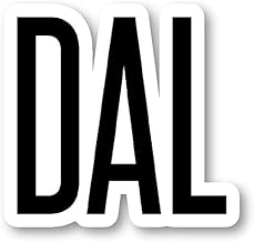 DAL Dallas - Airport Codes Stickers Window Truck Car Vinyl Bumper Sticker Decal 5''