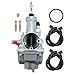 YFB250 Carburetor Fit for Yamaha Timberwolf 250 YFB250 YFB250FW 1992-2004 Yamaha Moto 4 Carb Kit with HF143 Oil Filter 14451-00-00 Air Filter Replace 4BD-14101-00-00