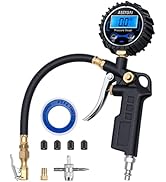 AstroAI Digital Tire Inflator with Pressure Gauge, 250 PSI Air Chuck and Compressor Accessories H...