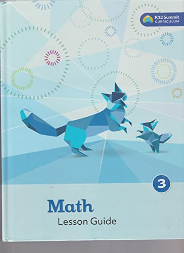 K12 Summit Math Lesson Guide 3 160153602X Book Cover