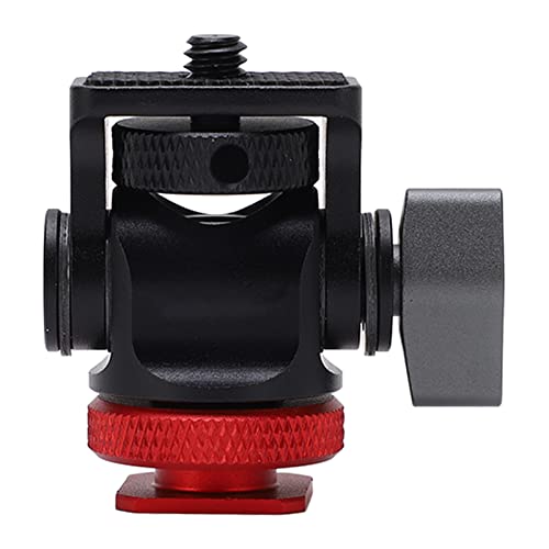 Field Monitor Holder, Anti Scratch Aluminum Alloy 14In Screw 360 Knob Camera Monitor Mount For Vcrs For Phones (Red) #TOP17
