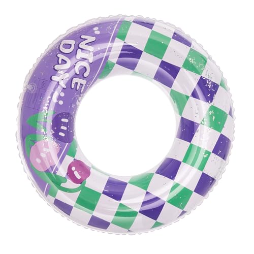 Anillos inflables únicos de cola de arco iris, para niños pequeños, duraderos, círculos de natación para piscinas y playa, anillos de natación aptos para viajes