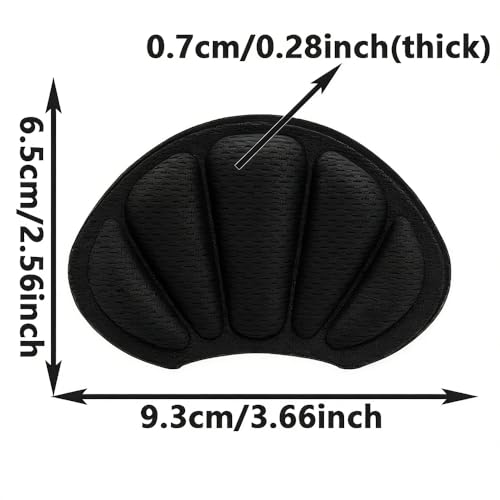 Set de 6 almohadillas suaves para talón adhesivas miniatura 2