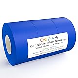CHIYUNS Blue Painters Tape 2 inch Wide 60 Yards Long, 3 Rolls, 540 Feet Total, Clean Release Paint Tape, Painter's Tape, Masking Tape, Painter Tape, Painting Tape for Walls, Home