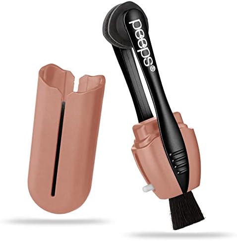 Carbon Klean Peeps Eyeglass Lens Cleaner - Efficient and Durable Carbon Microfiber Technology - Exclusively Used by NASA - 500 Uses (Rose Gold)