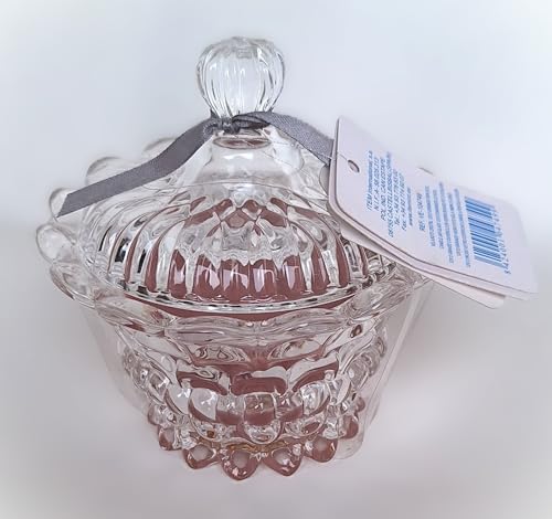 Bougie parfumée de créateur avec pot en verre gravé fleur au design raffiné