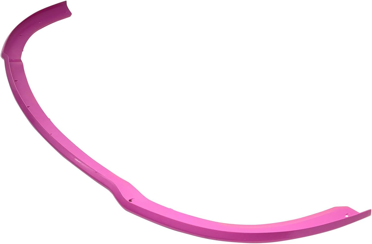 IKON MOTORSPORTS Front Bumper Lip Protector, Compatible with 2015-2023 Dodge Charger, Pink ABS Injection Air Dam Chin Spoiler Protector Splitter 1PC