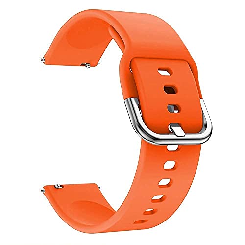 Image of Valente Premium Silicone Buckle 22 mm Watch Strap Compatible with Noise Colorfit Pro 3,Assist,Colorfit Ultra,Oneplus Watch, Fossil Gen 5E, Gen 5(44mm),Realme Watch 2 Pro