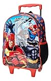 Mochila Infantil com Rodinha, Liga da Justiça X1, Xeryus