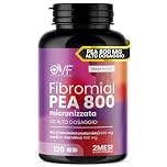 OVF Fibromial PEA 800 120cps Integratore Naturale 100% con Palmitoiletanolamide 800 L Acetil Carnitina 400 Senza Eccipienti, Supporto al Benessere di Nervi e Muscoli per Disturbi Diffusi Made In Italy