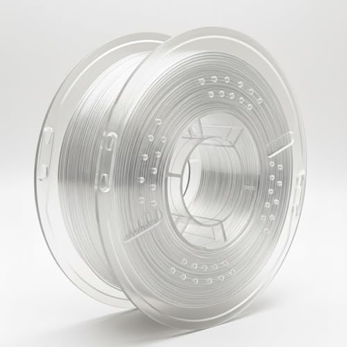 Image of Elegoo PLA + 1.75mm 1KG 3D Printer Filament (Clear)