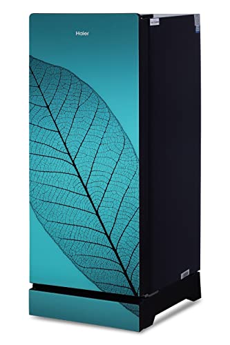 Haier 195L 4 star Direct cool Refrigerator glass finish and with Base drawer (HRD-1954PHG-E, Holy Glass) - Image 4