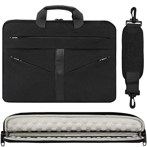 Kingslong 17 inch Laptop case, Ultra-Slim Laptop Sleeve Case with Handle, 360Â° Shockproof Laptop Bag, Laptop Carrying Bag for Women, Men, Suit for Mac pro, Mac Book, HP, Lenovo, Dell, Asus