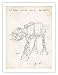 STAR WARS AT-AT IMPERIAL WALKER PATENT PRINT MOVIE GIFT LUCAS 1980 UNFRAMED (5" x 7")