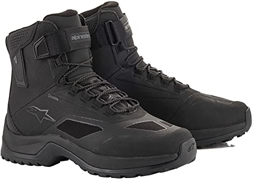 Alpinestars sapato masculino CR-6 Drystar para motociclismo, preto, 14