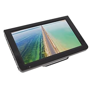 TV Digitale da 10 Pollici, Supporto TV Portatile Video 1080P Piccola Spina Europea 110‑240 V per Esterni