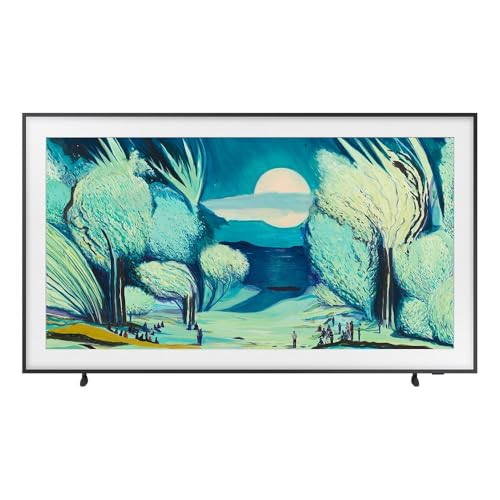 Samsung Vision AI TV 55' The Frame 4K LS03F 2025, Tela Matte antirreflexo, Molduras customizáveis, Modo Arte, 7 Anos de Atualização