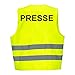 Produktbild Warnweste GELB Sicherheitsweste Weste Ordner Security Crew (Presse 1 Weste)