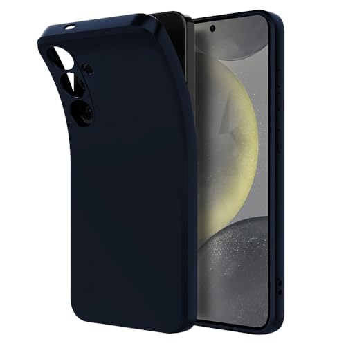 Image of Back Cover for Samsung Galaxy S23 Plus 5G | Full Camera Protection | Premium Liquid Silicon Case | Flexible Bumper Case for Samsung Galaxy S23 Plus 5G (Dark Blue)