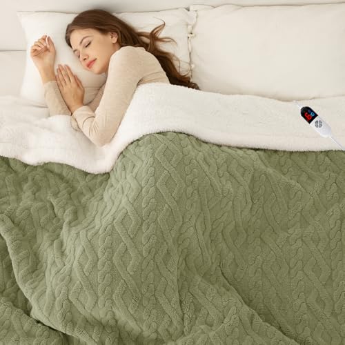 LUZARTA Heated Blanket Full Size 72