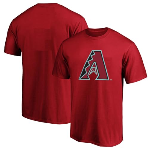 Outerstuff MLB Kids Youth 8-20 Outfield Primary Logo Performance T-Shirt (US Numeric Size: 10-12 Regular Arizona Diamondbacks - Red)