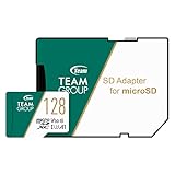 Team microSDXCカード 128GB 高速転送UHS-1 U3 V30 A1対応 Switch動作確認済み 日本国内10年正規保証 SD変換アダプター付属