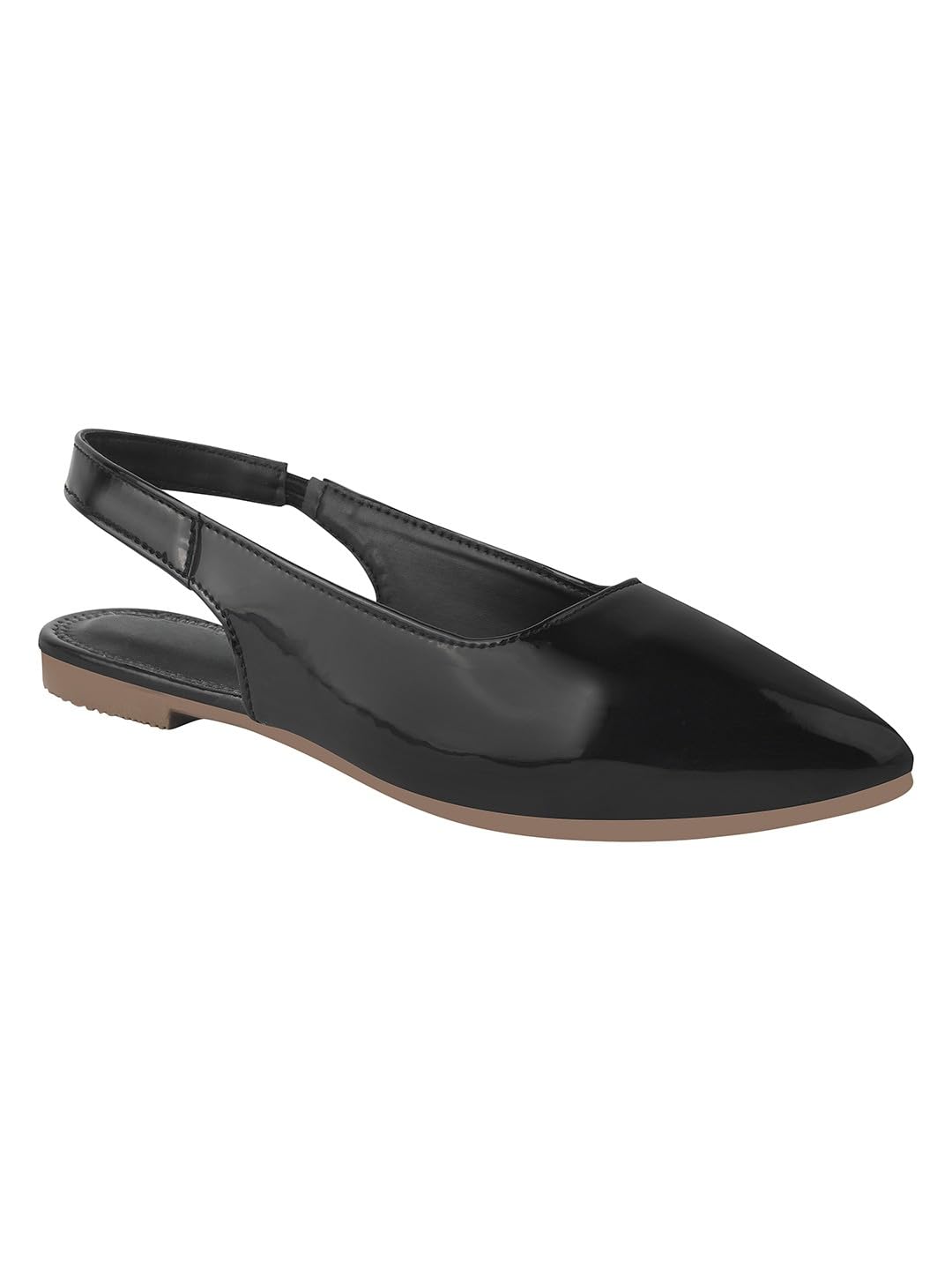 Women's Satin Slingback Flats with Elegant Pointed Toe Slip-On Dress Shoes for Casual or Party Footwear-image-10