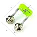 votuyet 10Pcs Fishing Pole Bells for Rods Plastic Fishing Rod Alarm Bell,Catfishing Equipment Bell for Rods for All Kinds of Sea Rod